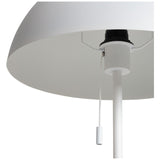 Habitat Modern Mushroom Floor Lamp in white, UK version