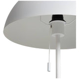 Habitat Modern Mushroom Floor Lamp in white, UK version