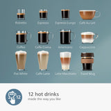 Philips LatteGo bean to cup coffee machine (British brand)