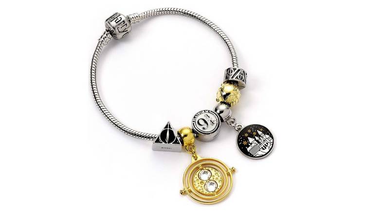 Harry Potter charm bracelet Hogwarts Time Turner 19cm, UK version