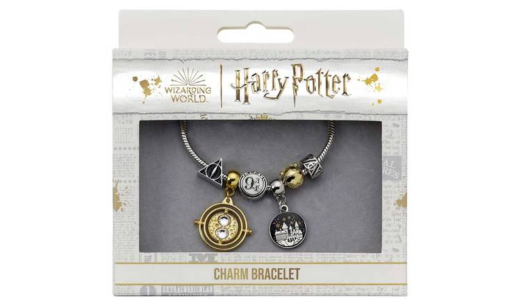 Harry Potter charm bracelet Hogwarts Time Turner 19cm, UK version