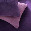 Argos Home double sided fleece purple duvet cover for double bed - British product