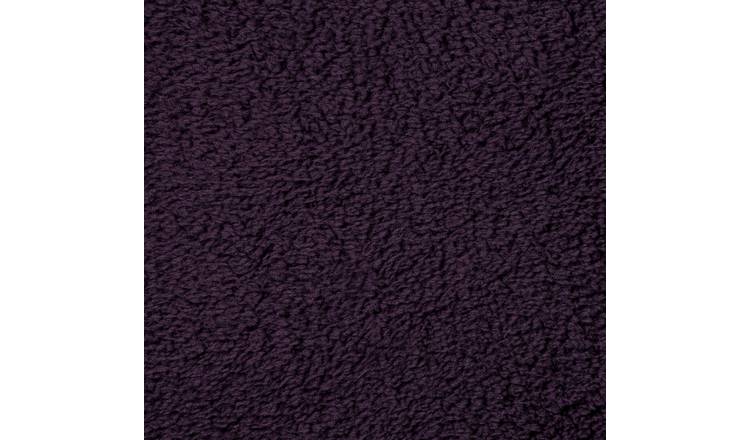 Argos Home Double Sided Fleece Purple Bedding Set King Size - British product
