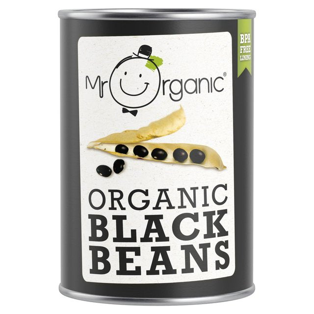 Mr Organic Black Beans   400g