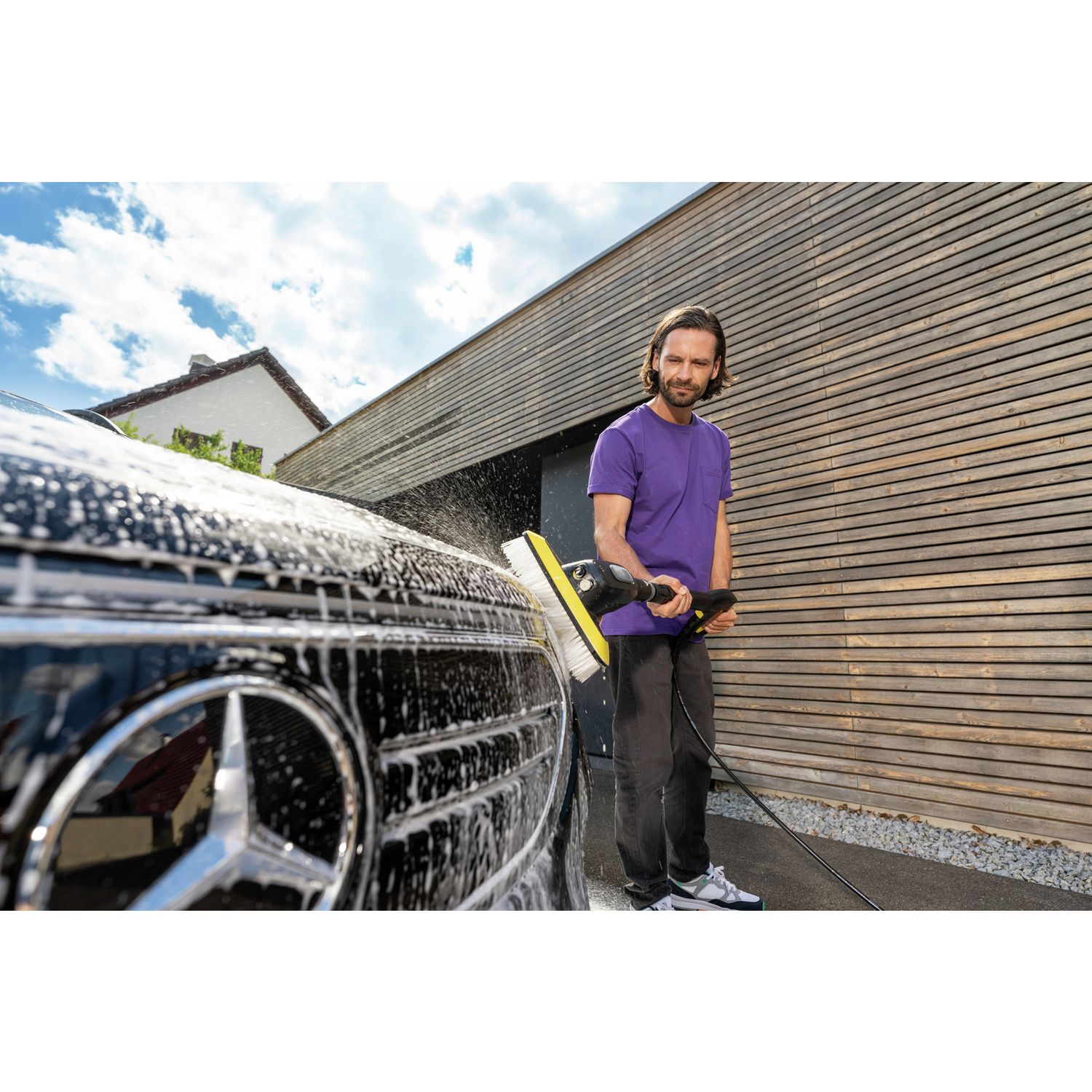 Karcher WB 7 Plus 3-in-1 car wash brush, UK version