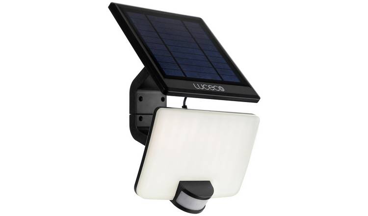 Luceco PIR Guardian solar floodlight, UK version