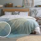 Habitat gingham check throw 125x150cm, UK version