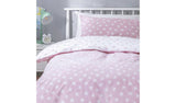 Habitat reversible star pink bedding set toddler - British product