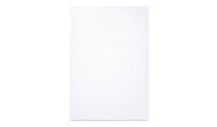 Habitat cotton waffle towel set White 4 piece, UK version