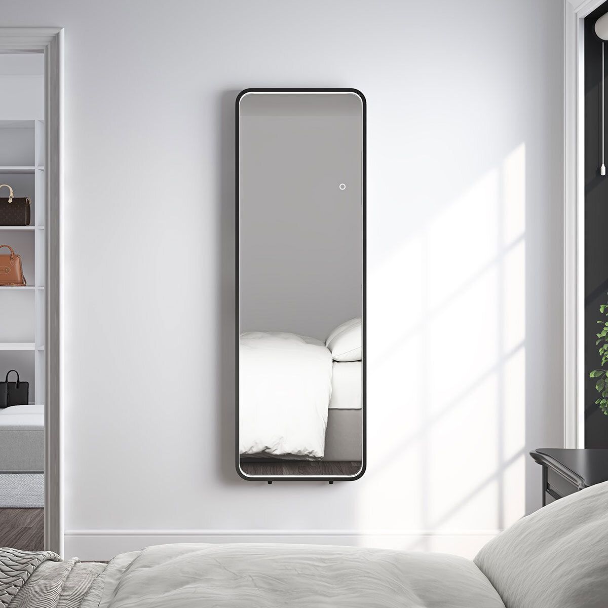 OVE Lyon LED Leaner Mirror, 51 x 152 cm GOODS Costco UK