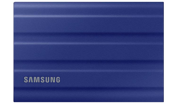Samsung T7 Shield 2TB portable SSD blue, imported from the UK