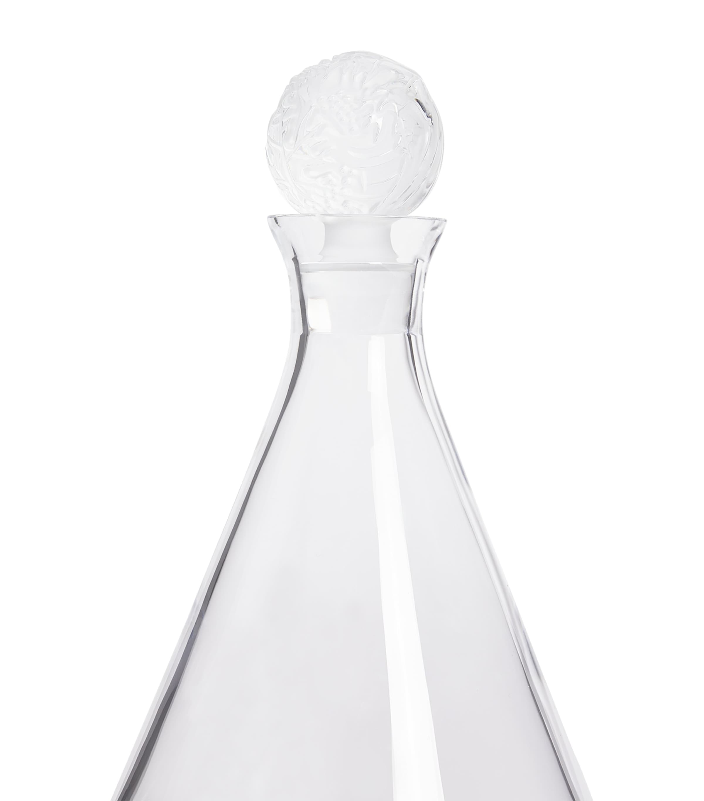 Lalique crystal Merlot wine decanter, UK version