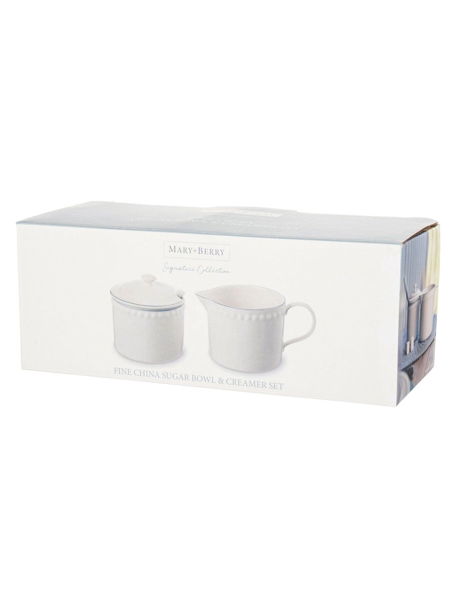 Mary Berry fine china sugar and milk jug set, imported from the UK