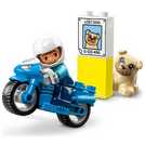 Lego DUPLO rescue police motorcycle toddler toy, UK version
