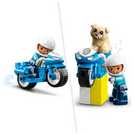 Lego DUPLO rescue police motorcycle toddler toy, UK version