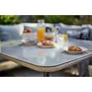 Habitat Malta garden sofa set natural 6 seater, UK version