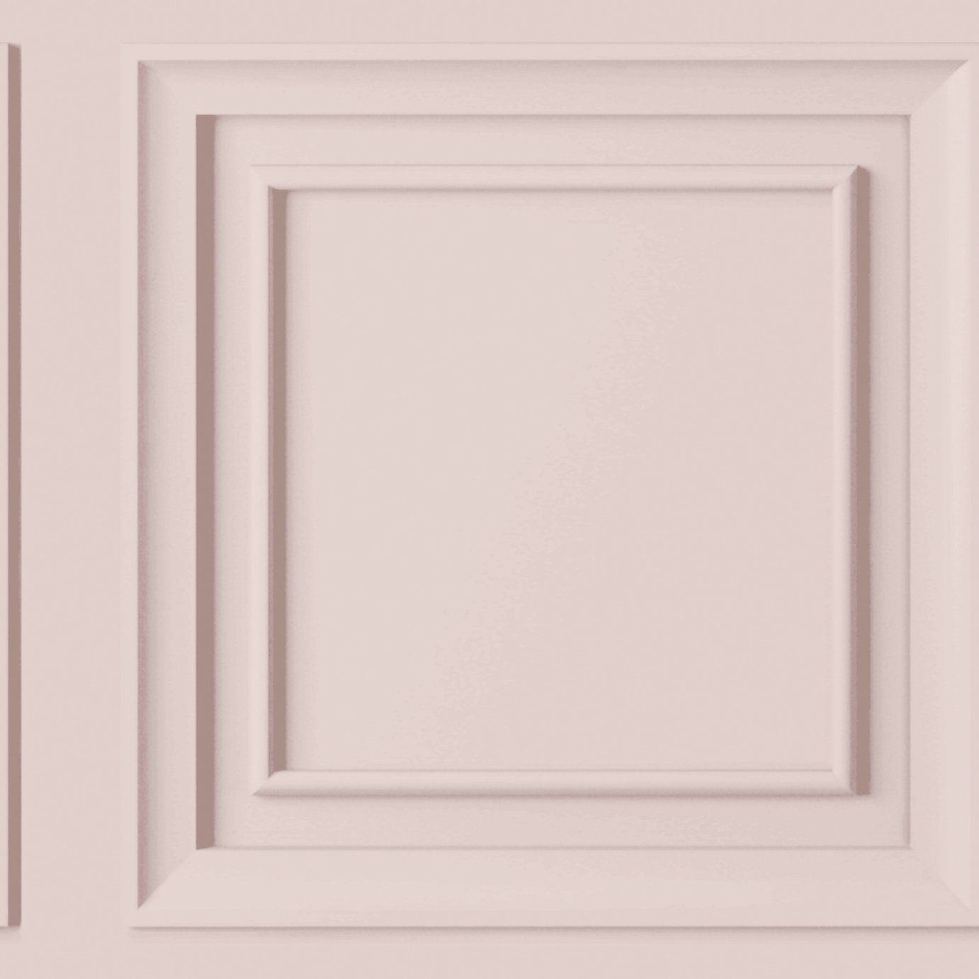 Fresco Wood Panel Blush Wallpaper 52cm x 10m roll - British product