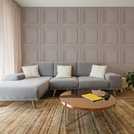 Fresco Wood Panel Blush Wallpaper 52cm x 10m roll - British product