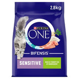 Purina ONE Sensitive Dry Cat Food Turkey and Rice   2.8kg GOODS M&S   