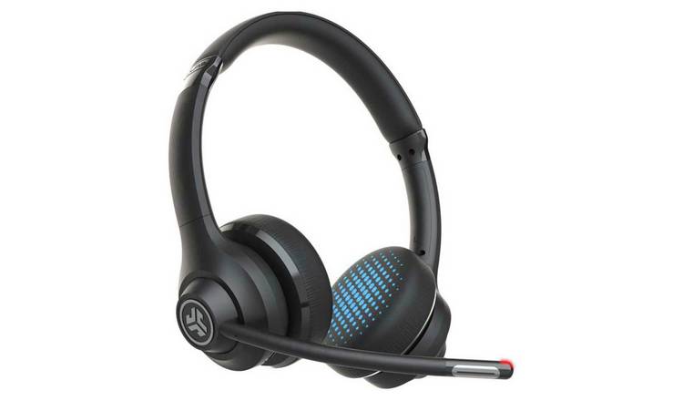 JLab GO Work On-Ear Wireless Bluetooth Headphone Black, UK version