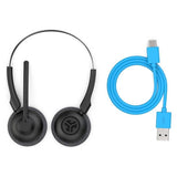 JLab GO POP on-ear wireless headset black, imported from the UK