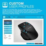 JLab Epic wireless ergonomic mouse black - British product