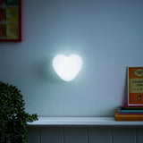 Glow heart silicone LED night light for kids - British product