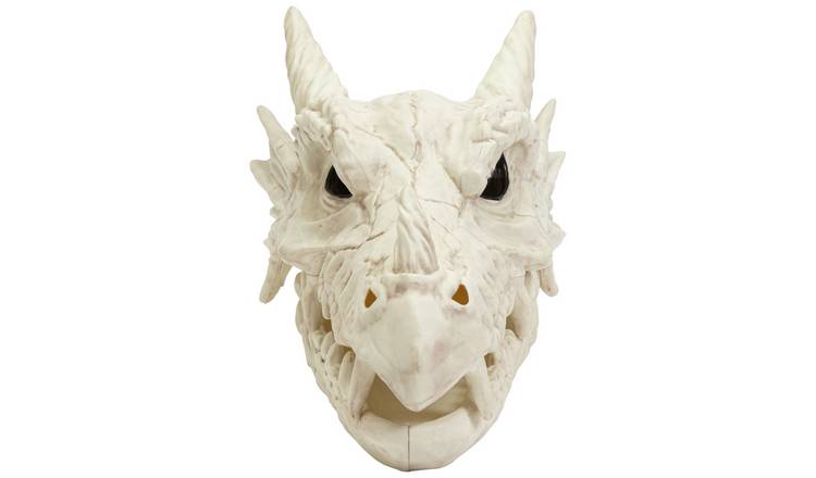 Argos Home Halloween dragon skull bone-white decoration (British brand)