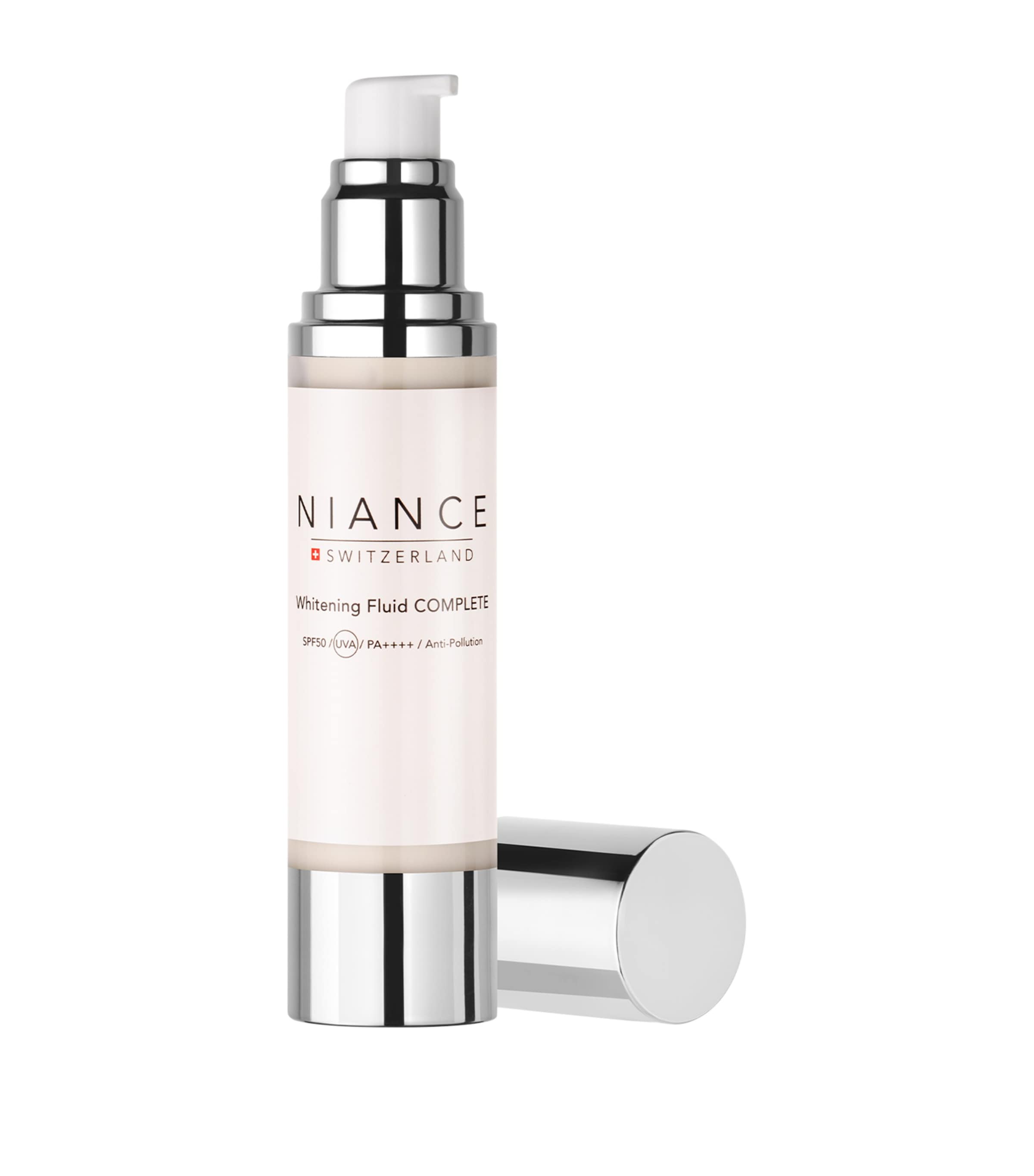 NIANCE SWITZERLAND Whitening Fluid COMPLETE 50ml, imported from the UK