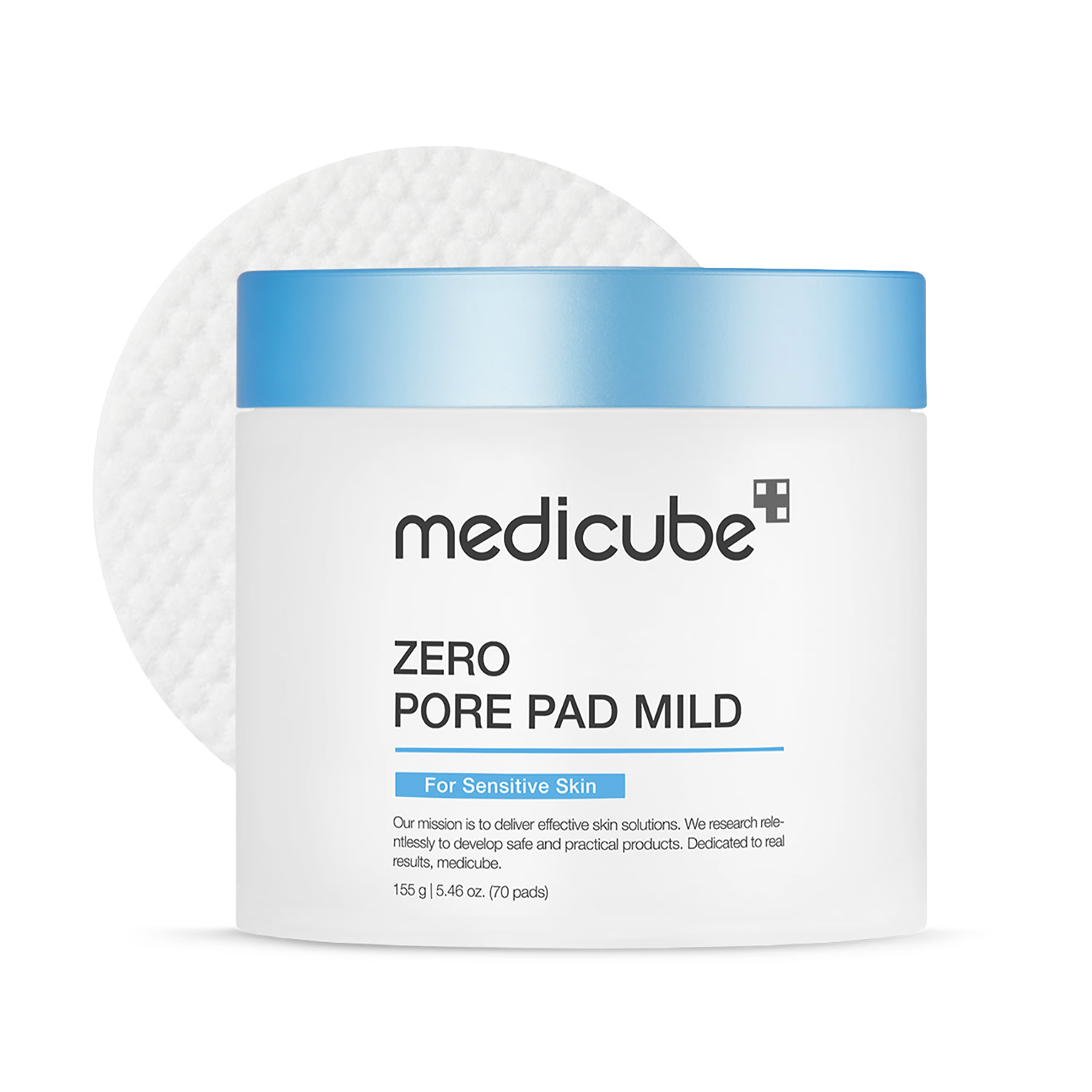 Medicube Zero Pore Pads Mild 70 pads - British product