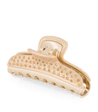Alexandre de Paris claw clip gold-plated crystal-embellished, UK version