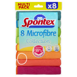 Spontex Microfibre Cloths Value Pack   8 per pack GOODS M&S   