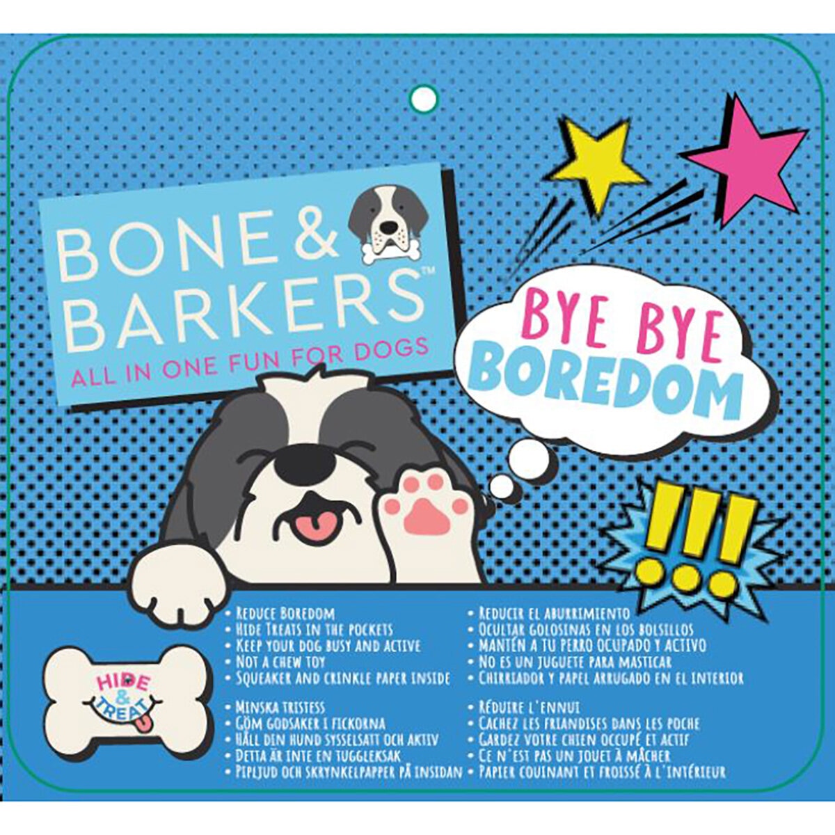 Bone & Barkers Soft Plush Dog Toy Bear XL - British product