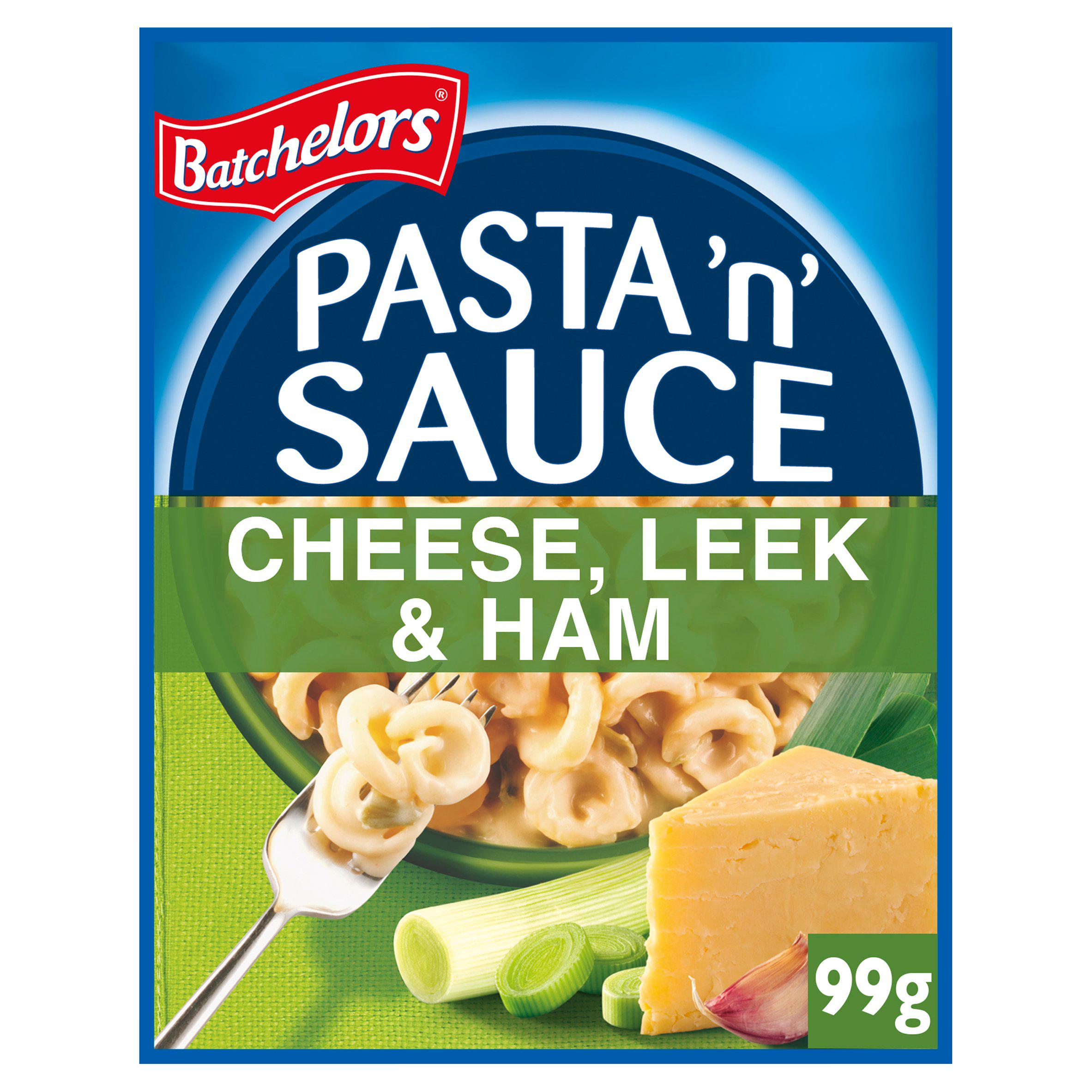 Batchelors Pasta 'n' Sauce, Cheese, Leek & Ham 99g Instant snack & meals Sainsburys   