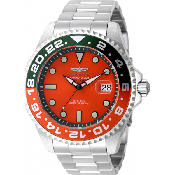 Invicta Orange Pro Diver watch stainless steel, imported from the UK