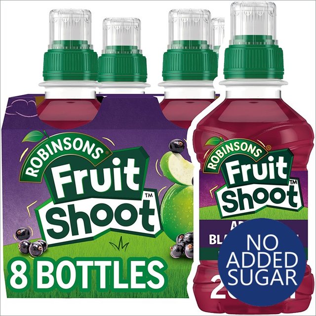 Fruit Shoot Blackcurrant & Apple No Added Sugar   8 x 200ml GOODS M&S   