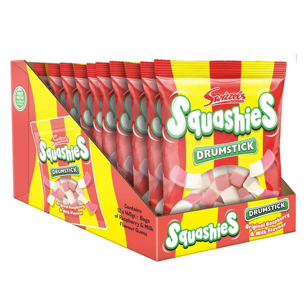 Swizzles Squashies Drumsticks, 12 x 140g