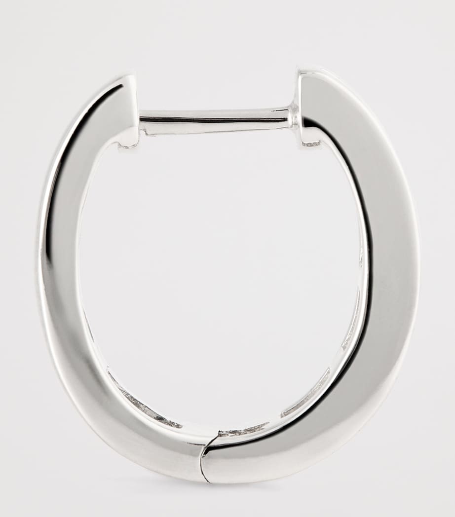 Anita Ko white gold diamond Meryl huggie earrings, UK version