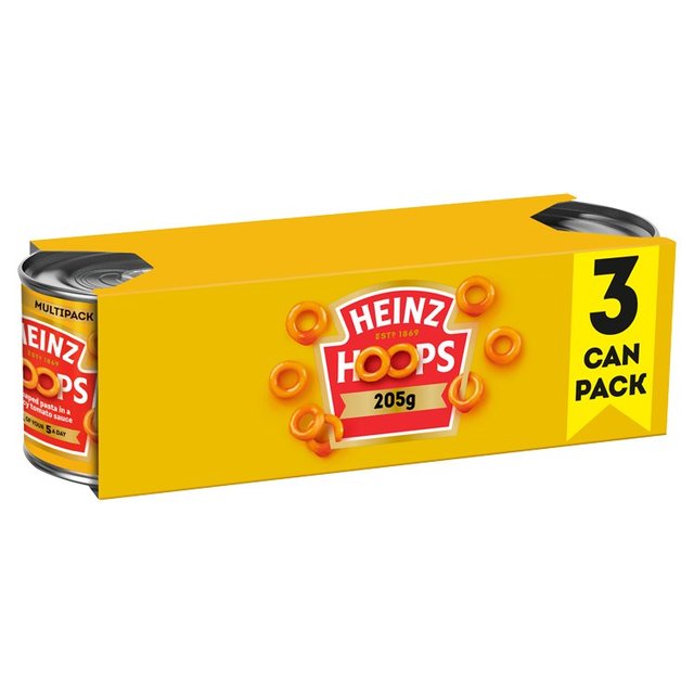 Heinz Triple Pack Spaghetti Hoops   3 x 205g