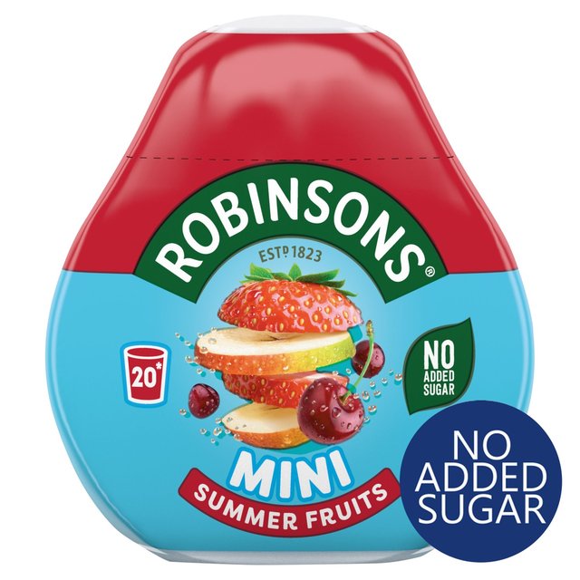 Robinsons Mini Summer Fruits No Added Sugar   66ml