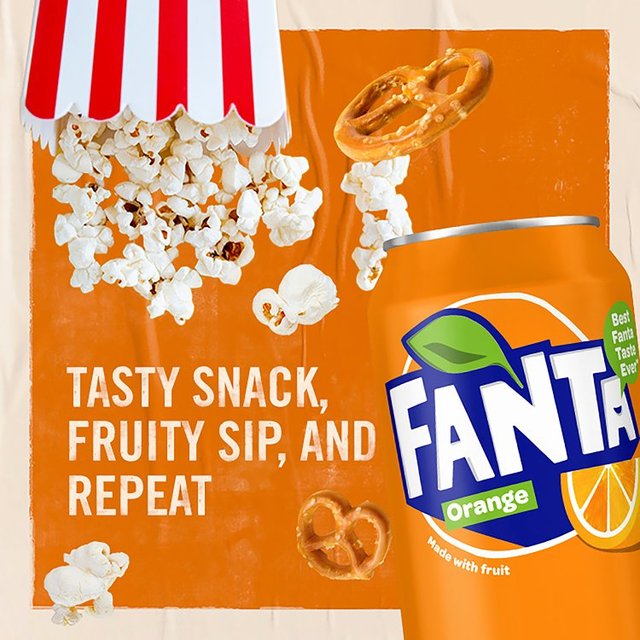 Fanta Orange   8 x 330ml GOODS M&S   