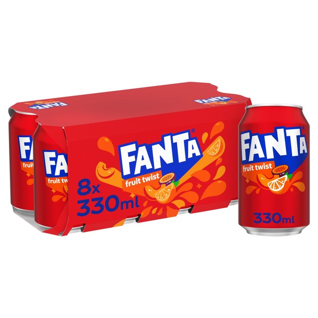 Fanta Fruit Twist   8 x 330ml GOODS M&S   