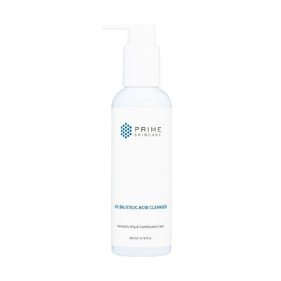 Superdrug Prime Skincare 2% Salicylic Acid Cleanser Facial Wash 200ml- Buy online at McGrocer