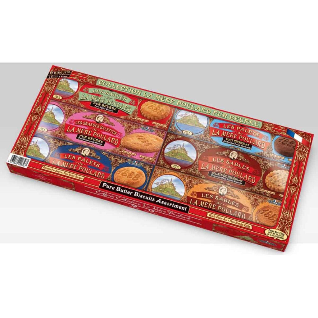 La Mere Poulard Butter Biscuit Assortment, 6 x 150g