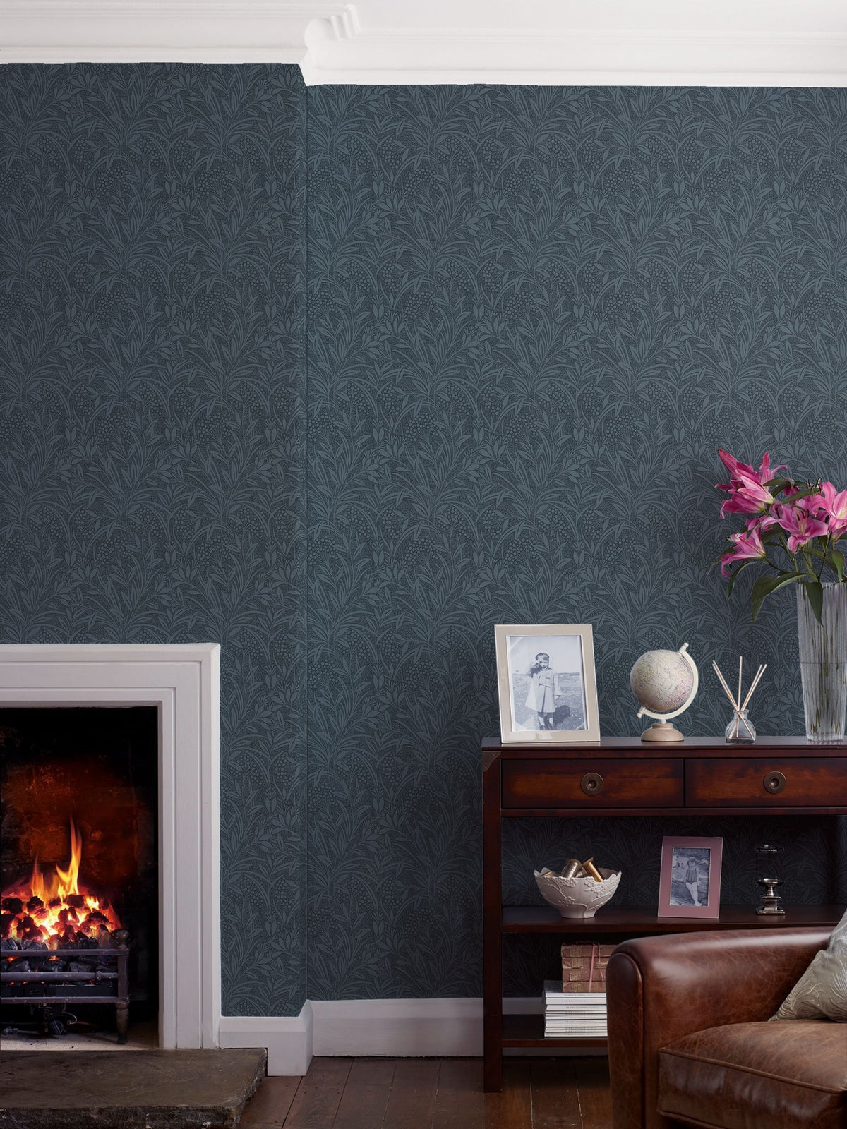 Laura Ashley Natural Barley 10m Wallpaper