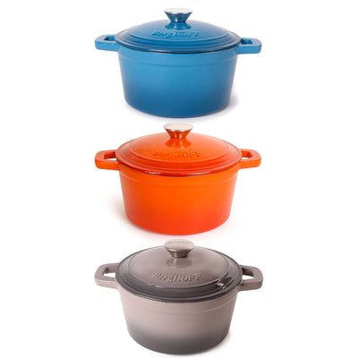 Costco UK BergHOFF Neo Cast Iron Round Stockpot 20cm 2.8L- Buy online at McGrocer