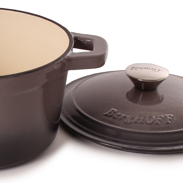 BergHOFF Neo cast iron stockpot 20cm 2.8L grey, imported from the UK
