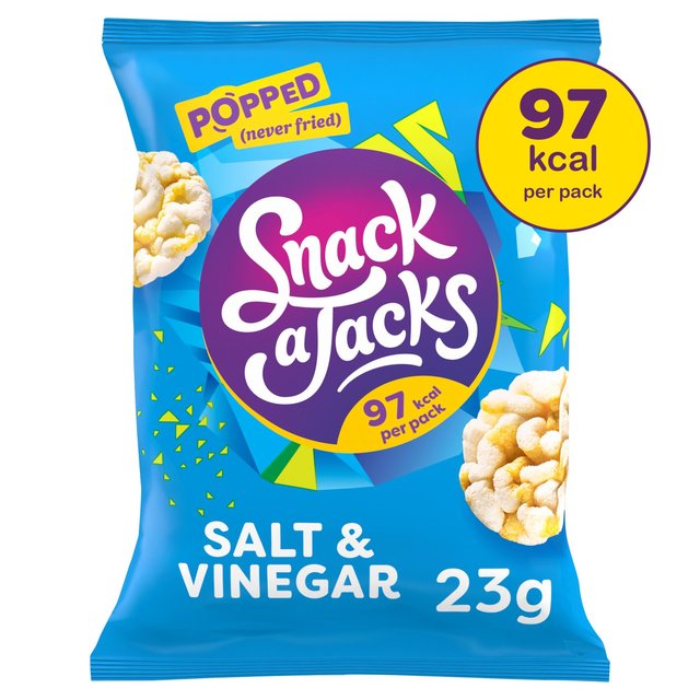 Snack a Jacks Salt & Vinegar Rice Cakes   23g GOODS M&S   