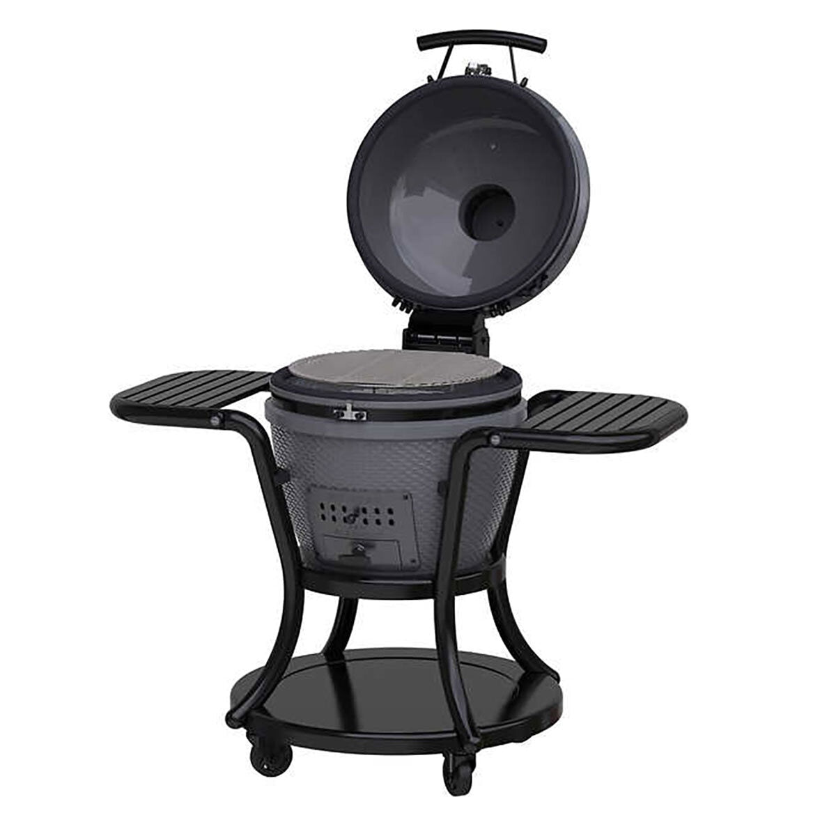 Pit Boss 24” (60 cm) Ceramic Kamado Charcoal Barbecue Grill + Cover in Grey GOODS Costco UK