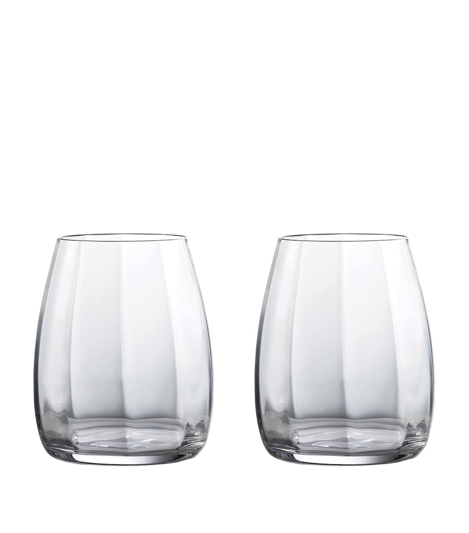 Waterford Elegance Optic Tumblers set of 2 (British brand)